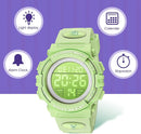 Kids Watch,Boys Watch for 3-15 Year Old Boys,Digital Sport Outdoor Multifunctional Chronograph LED 50 M Waterproof Alarm Calendar Analog Watch for Children with Silicone Band,Kids Gift by TinyTreasures Baby Boutique