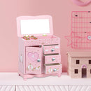 Children Jewelry Box For Girls Pink Princess Castle Girls Little Girl Birthday Christmas girl jewelry box by TinyTreasures Baby Boutique