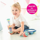 Edushape First Birthday Gift Set - Baby Musical Instruments & Toddler Music Set - Music Toys Baby Gift – Includes Hand Drum, Rain Stick, Shakers, Bell - Interactive Toddler Music Toys for Toddlers 1-3 by TinyTreasures Baby Boutique