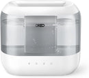 Dreo Top Fill 4L Humidifiers for Bedroom, 36H Runtime, 28 dB Quiet Cool Mist Supersized Air Humidifier for Large Room, Plants, Baby Nursery, Indoor, Night Light, Easy to Clean & Fill, Gray by TinyTreasures Baby Boutique