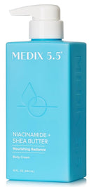 MEDIX Fragrance Free Niacinamide Face Moisturizer + Shea Butter Cream For Face & Body Lotion | Anti Aging Skin Care Firming Cream For Wrinkles, Dark Spots, Large Pores, 15 Fl Oz by TinyTreasures Baby Boutique