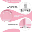 Pink Baby Playpen with Mat, 50x50 Inch Playpen with Mat Waterproof for Babies and Toddlers Play Pen for Girls Pink Playards Safety Gate Fence Active Center Indoor by TinyTreasures Baby Boutique