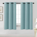 H.VERSAILTEX Blackout Curtains for Bedroom Thermal Insulated Room Darkening Living Room Curtains 63 Inch Long Grommet Privacy Protection Window Curtain Panels/Drapes, 2 Panels, Mineral Blue by CozyNest Decor