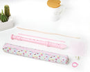 Recorder Instrument for Beginner Adults,8-Hole Soprano Descant Recorder Music Flute with Cleaning Rod & Case Bag For Home Entertainment(2-Pink Flamingo2) by TinyTreasures Baby Boutique