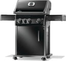 Napoleon Rogue 425 Propane Gas Grill with Range Side Burner, Black, 3 Stainless Steel Main Burners, Durable Grilling Power by GreenHaven Gardens