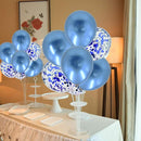 TONIFUL 4 Blue Balloon Stand Centerpiece Table Decoration for Father's Day,Birthday Decorations,Men's Birthday,Blue Party Decorations,Balloon Arch Stand Class of 2025 Graduation by TinyTreasures Baby Boutique