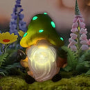 Solar Mushroom Gnomes Garden Statues Outdoor Decor with Night Glow,Cute Fairy Garden Statues for Yard,Pathway,Lawn Art Ornamen,Spring,Easter,Birthday Christmas Women Mom Gift Idea by CozyNest Decor