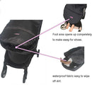 Funlife Anti-Kick Waterproof High Performance Winter Stroller Footmuff Fits All Travel Gear,Front Piece Height Adjustable and Removable,M6-4T by TinyTreasures Baby Boutique