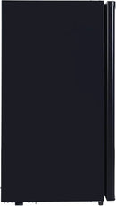 RCA RFR321-B-Black-COM RFR321 Single Mini Refrigerator-Freezer Compartment-Adjustable Thermostat Control-Reversible Doors-Ideal for Dorm, Office, RV, Garage, Apartment-Black Cubic Feet, 3.2 CU.FT by CozyNest Decor