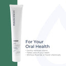 PerioSciences AO Pro Natural Toothpaste with Nano Hydroxyapatite, Remineralizing, Fluoride Free, SLS Free, Gluten Free 3 fl oz / 90ml - Pack of 2 by CozyNest Decor