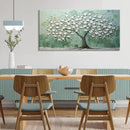 LASMOND Turquoise Tree of Life Wall Art for Living Room Canvas Prints Artwork Modern Abstract Bedroom Office Painting Decor (40x20 Inches) by CozyNest Decor