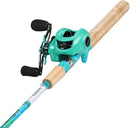 Sougayilang Fishing Rod and Reel Combo, 2-Piece 5-Foot 6-Inch Graphite & Fiberglass Rod, Durable and Strong, Quickset Anti-Reverse Fishing Reel (1Pack/2Pack) by TinyTreasures Baby Boutique