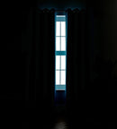 MIUCO Blackout Curtains Room Darkening Curtains Textured Grommet Window Curtains for Living Room 2 Panels 52x84 Inch Long Turquoise by TinyTreasures Baby Boutique