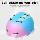 Skateboard Bike Helmet for Adults Women Men Youth Kids (2-3-5-8-14+ Years Boys Girls) - Lightweight Multi-Sport Adjustable Helmets for Bicycle Skateboard Scooter Skate Cycling by TinyTreasures Baby Boutique