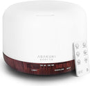 ASAKUKI Essential Oil Diffuser for Home, 500ml Aromatherapy Fragrant Oil Humidifier Vaporizer, 7-Color Light and Auto-Off Safety Switch Reddish-Brown by TinyTreasures Baby Boutique