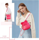 KL928 Girls Bowknot Polka Dot Cute Mini Backpack Small Daypacks Convertible Shoulder Bag Purse for Women by TinyTreasures Baby Boutique