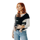 Tushbaby Pearl Wrap Carrier – Ergonomic Wrap for Newborns 8-20 lbs – Hands-Free Baby Carrier with Storage, Bottle Holder & Wipe Attachment – Soft, Breathable Fabric & Adjustable Fit – Easy On/Off by TinyTreasures Baby Boutique