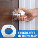 Door Knob Child Proof Universal Size 2.7" Diameter Baby Door Knob Safety Cover for Kids Easy Grip Baby Proof Door Knob Covers Hard for Toddlers to Open Child Safety Door Knob Covers (4 Pack) by TinyTreasures Baby Boutique
