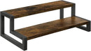 YINMIT Tiered Display Stand Riser Shelf, Wooden Spice Rack Organizer for Countertop, 2 Tier Kitchen Counter Shelf by CozyNest Decor