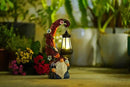 Gnome Garden Decor Statue Solar Gnomes Decorations for Yard with Lantern Light Outdoor Decorations for Patio Mom Gift by CozyNest Decor