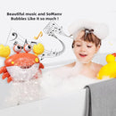 Crabby Bubble Bath Toy for Toddlers - Automatic Bubble Maker with 12 Children's Songs - Sing-Along Bath Bubble Machine for Baby, Toddler and Kids - Fun Bathtub Toy for Endless Bubble Play by TinyTreasures Baby Boutique