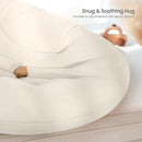 Baby Lounger for Newborn: Portable & Lightweight Pillow for Tummy Time Playtime & Diaper Changes - Skin-Friendly & Breathable for 0-12 Month Supervised Use by TinyTreasures Baby Boutique