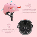 KAMUGO Toddler Helmet Kids Bike Helmet for Girls Boys Ages 2-8 Years,Toddler Bicycle Helmet Suitable for Skateboard Scooter Roller Skating Inline Roller Skating by TinyTreasures Baby Boutique