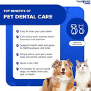 LIQUIDHEALTH Pet Dental Care Water Additive for Dogs & Cats - Fast Acting Pet Bad Breath Freshener, Dog Mouth Wash, Animal Oral Dental Rinse, Plaque & Tartar Teeth Cleaning Solution, USA Made (16 oz) by CozyNest Decor
