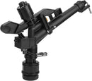 Rocking Arm Sprinkler, 1.5in to 1in DN25 Female Thread Adjustable 360 Degree Rotating Rocking Arm Impact Mini Sprinkler with Nozzle Set by GreenHaven Gardens