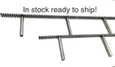 Floating Shelf Brackets - Sheppard Brackets - Easy Install - Heavy Duty (58 inch) by CozyNest Decor