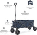 Creative Outdoor Original Folding Wagon All-Terrain Wheels by GreenHaven Gardens