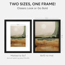 Homeforia 8x10 Picture Frame Black Wood, High End Oak 8 x 10 Wooden Frames with Mat 5 by 7 Print, 8x10 Frame Matted to 5x7 inch Photo, 8by10 Wall or Tabletop Frames, Tempered Glass, Wall Kit, Set of 1 by CozyNest Decor