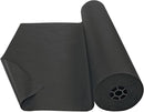 Colorations Dual Surface Paper Roll Classroom Supplies for Arts and Crafts Black (36" x 1000') (Item