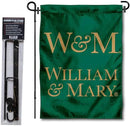 College Flags & Banners Co. William & Mary Tribe Garden Flag with Stand Holder by GreenHaven Gardens