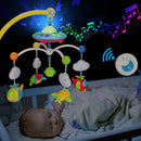 Baby Musical Crib Mobile with Hanging Rotating Toys, Remote Control, Lights Projector Function Music Box, Cartoon Rattles for Babies Boy Girl 0-24 Months, Newborn Sleep with 108 Melodies (Plane) by TinyTreasures Baby Boutique