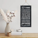 1 Corinthians 13:4-8 Inspirational Hanging Wood Decor Sign, Printed Wood Sign, Love is Patient, Love is Kind Quote, Hanging Bible Verses Woods Wall Signs, Rustic Home Decor Signs, Christian Gift A1 by CozyNest Decor