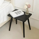 AWASEN Side Table, Small Black End Table for Living Room Bedroom Office Small Spaces, Modern Accent Side Table Nightstand with Solid Wood, Easy Assembly, (Black) by CozyNest Decor