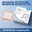 Dimora Silicone Super Absorbent Wound Dressings - Gentle Adhesive Bandages with Ultrasorb Polymer,Heavy Exudate Wound Care Pads 6"X 6" 10 Packs by TinyTreasures Baby Boutique