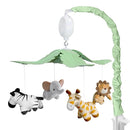 Feisike Jungle Safari Baby Crib Mobile with 35 Soothing Lullabies & 3 Modes - Adjustable Nursery Mobiles for Boys & Girls, Animal-Themed Nursery Decor Musical Mobile for Crib or Bassinet by TinyTreasures Baby Boutique