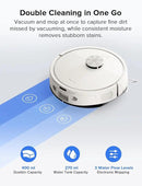 roborock Q7 L5 Robot Vacuum and Mop Combo, 8,000Pa Suction, Upgraded from Q5 Pro, Dual Anti-Tangle System, LiDAR Navigation, No-Go Zones, Self-Charging Robotic Vacuum Cleaner, White by CozyNest Decor