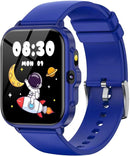 Smart Watch for Kids, 1.85" Fitness Tracker Pedometer Watch, Health, Sleep Monitor, Puzzle Games, Alarm Clock, Camera, Music Player, Torch, Activity, Gift Toys for 4 - 13 Years Old Boys and Girls by TinyTreasures Baby Boutique