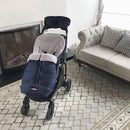 Go 3 Seasons Universal Stroller Footmuff, Warm Winter Bunting Bag for Toddler, Waterproof Sleeping Bag, Anti-Slip Height Adjustable, Winter Blanket by TinyTreasures Baby Boutique