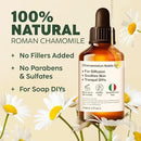 KUKKA Roman Chamomile Essential Oil for Tranquil Retreats and Peaceful Relaxation - Roman Chamomile Essential Oil 4 Oz - Soothing, Comforting and Calming - 100% Authentically Sourced Premium Oils by CozyNest Decor