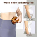 Wood Therapy Fascia Release Massage Tools, Manual Trigger Point Lymphatic Drainage Cellulite Massager, Wooden Massage Brush Gua Sha Body Sculpting Tool, Pain Relief and Body Shaping by CozyNest Decor