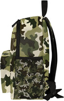 Toddler Backpack for Boys Girls - 12 Inch Green Camo Kids Backpacks Preschool Kindergarten Lightweight Waterproof Schoolbag Book Bag for School by TinyTreasures Baby Boutique