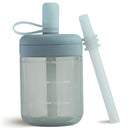 Moonkie Baby Straw Cup | Silicone Toddler Sippy Training Cup With Straw Lid | BPA-Free Drop-Proof Cup | Baby Led Weaning | 6 Months+, 5 oz, 1 Pack by TinyTreasures Baby Boutique