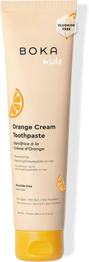 Boka Fluoride Free Toothpaste Nano Hydroxyapatite Toothpaste - Orange Cream Flavor, 4 oz 1Pk US Manufactured by CozyNest Decor