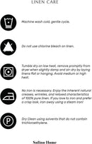 Solino Home Linen Natural Table Runner 36 Inches - Classic Hemstitch, 100% Pure Linen Coffee Table Runner 14 x 36 Inch Ideal for Dresser Tables - Fall, Autumn, Halloween, Thanksgiving by CozyNest Decor