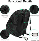 elaia Car Seat Travel Bag for Airplane, Waterproof Wearable with Straps, Large Capacity Padded Car Seat Check Bag, Perfect for Air Travel, Family Vacations, and Parents with Infants by TinyTreasures Baby Boutique