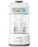 GROWNSY Bottle Sterilizer and Dryer, Compact Electric Steam Baby Bottle Sterilizer (Esterilizador de Biberones), Bottle Sanitizer for Baby Bottles, Pacifiers, Pump Parts by TinyTreasures Baby Boutique